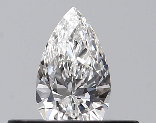 0.25 carat E-VS1 Natūralus Pear Deimantas (1)