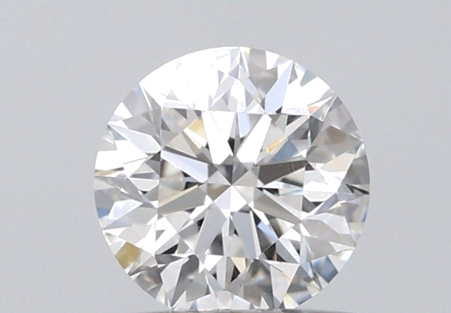 0.58 carat F-VVS2 Excellent cut Natūralus Round Deimantas (1)