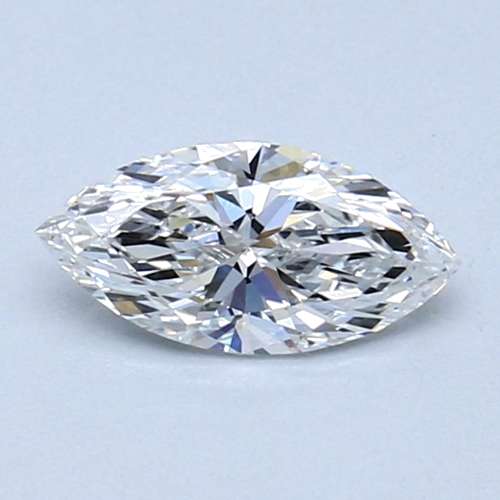 0.5 carat F-VS2 Natūralus Marquise Deimantas (1)