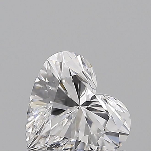 0.7 carat D-VS1 Natūralus Heart Deimantas (1)