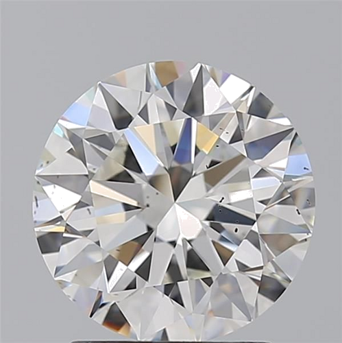 2.25 carat H-SI1 Excellent cut Natūralus Round Deimantas (1)