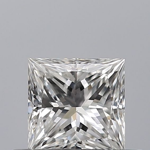 0.44 carat F-VS1 Natūralus Princess Deimantas (1)