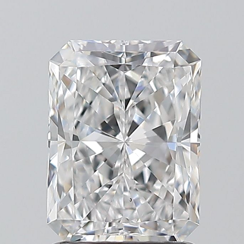 1.5 carat D-SI1 Natūralus Radiant Deimantas (1)