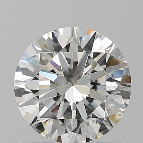 1.01 carat I-SI1 Excellent cut Natūralus Round Deimantas (1)