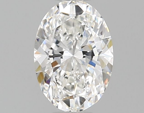 0.44 carat F-VVS1 Natūralus Oval Deimantas (1)