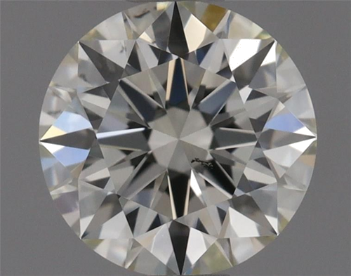 0.56 carat K-SI1 Excellent cut Natūralus Round Deimantas (1)