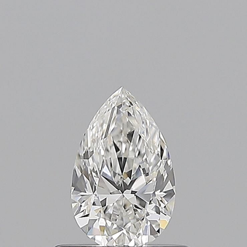 0.51 carat F-IF Natūralus Pear Deimantas (1)