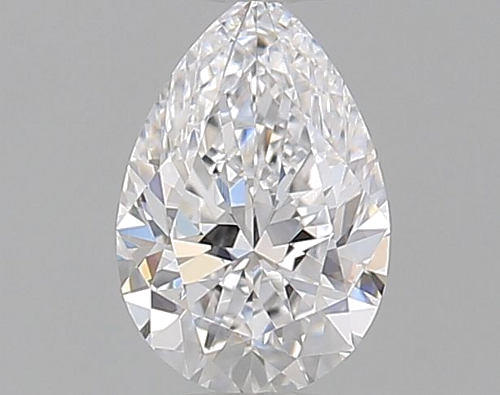 0.29 carat D-VVS2 Natūralus Pear Deimantas (1)