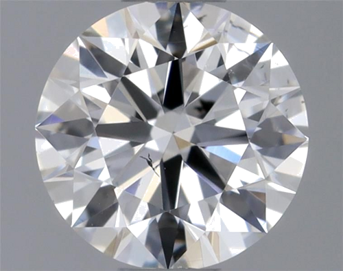 0.42 carat G-SI1 Excellent cut Natūralus Round Deimantas (1)