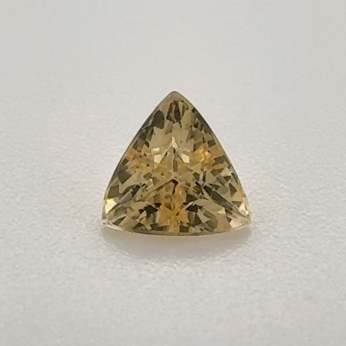 0.5 carat YELLOW Trilliant Topaz (1)
