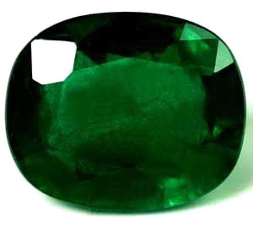 5.29 carat GREEN Cushion Smaragdas (1)
