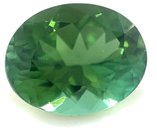 0.63 carat GREEN Oval Tourmaline (1)