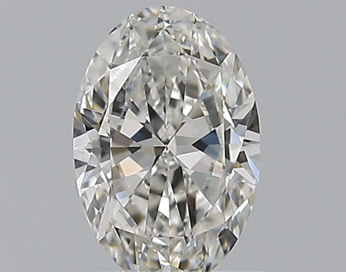 0.72 carat G-VVS2 Natūralus Oval Deimantas (1)