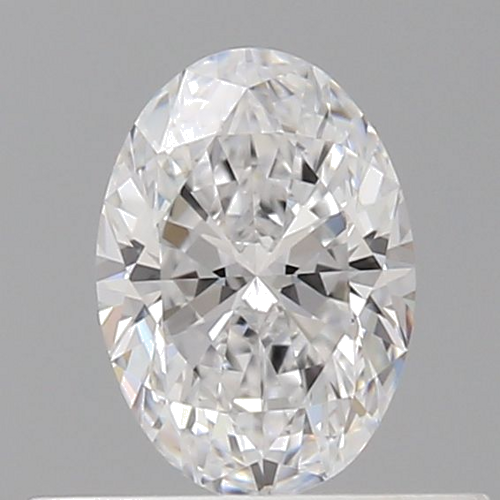 0.4 carat D-VVS1 Natūralus Oval Deimantas (1)