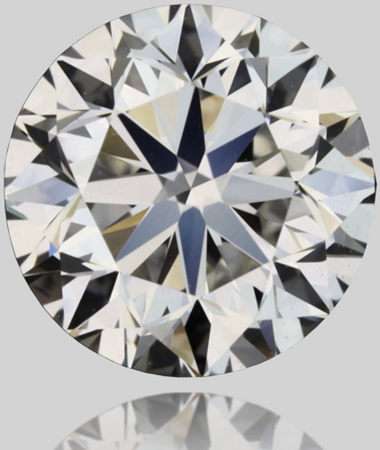 0.5 carat G-VVS2 GD cut Natūralus Round Deimantas (1)
