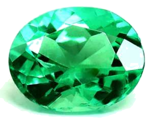0.56 carat GREEN Oval Smaragdas (1)