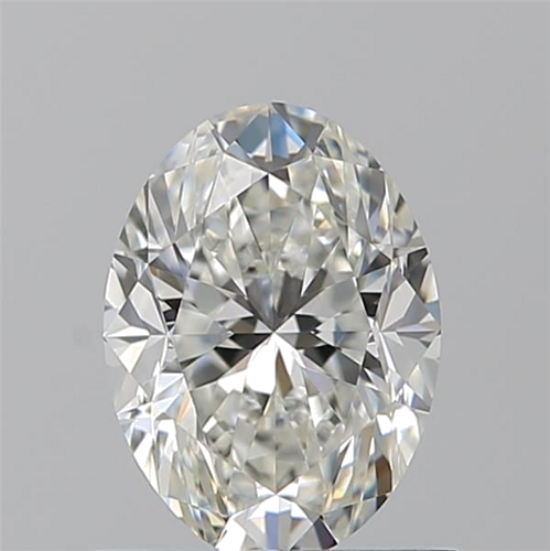 0.9 carat H-VVS2 Natūralus Oval Deimantas (1)