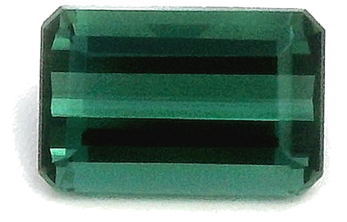 0.61 carat GREEN STEP cut Octagonal Tourmaline (1)