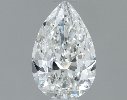 0.5 carat G-VS1 Natūralus Pear Deimantas (1)