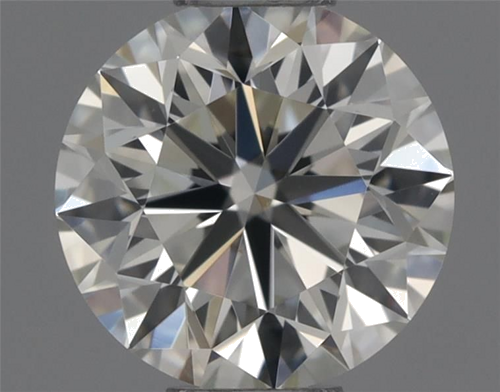 0.51 carat K-VVS2 Very Good cut Natūralus Round Deimantas (1)