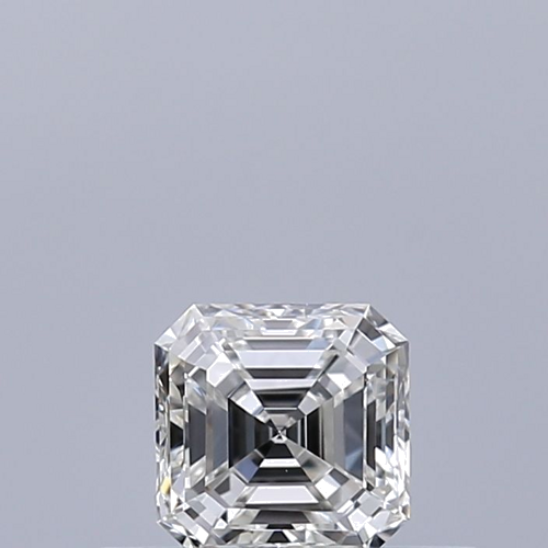 0.29 carat F-VVS2 Natūralus Asscher Deimantas (1)