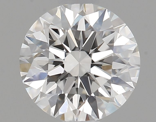 0.52 carat F-VS2 Excellent cut Natūralus Round Deimantas (1)