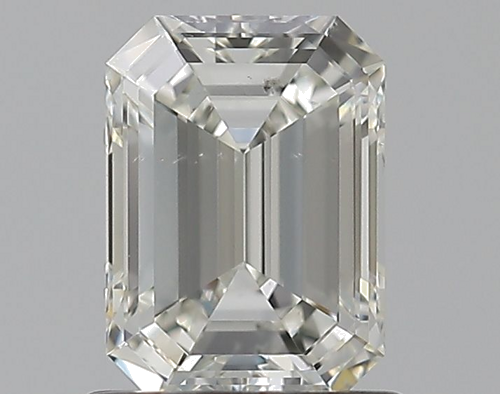 0.83 carat H-SI1 Natūralus Emerald Deimantas (1)