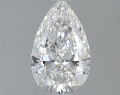 0.43 carat F-VVS1 Natūralus Pear Deimantas (1)