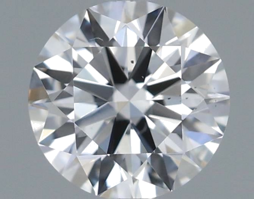 0.51 carat E-SI1 Excellent cut Natūralus Round Deimantas (1)