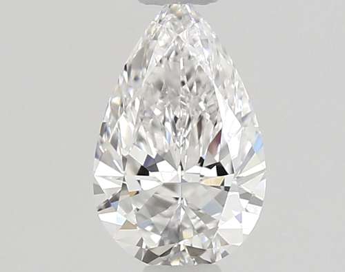 0.5 carat D-VS1 Natūralus Pear Deimantas (1)