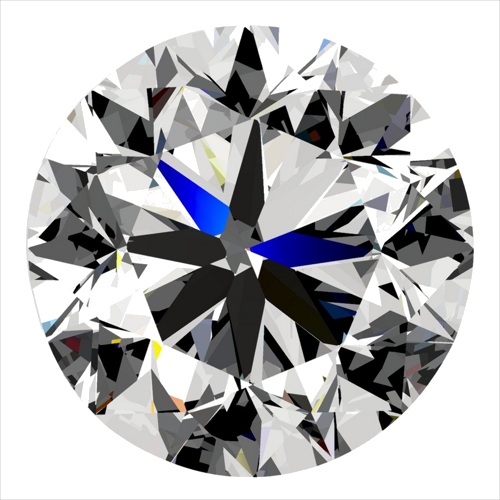 0.3 carat F-VS1 GD cut Natūralus Round Deimantas (1)