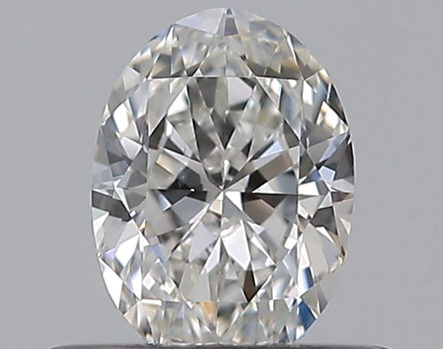 0.4 carat G-VS2 Natūralus Oval Deimantas (1)