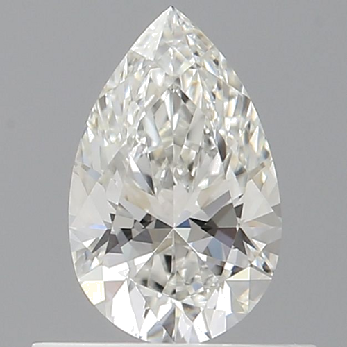 0.51 carat G-VVS1 Natūralus Pear Deimantas (1)