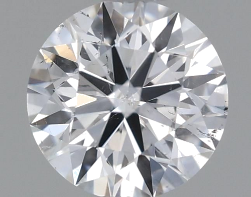 0.4 carat F-SI1 Excellent cut Natūralus Round Deimantas (1)