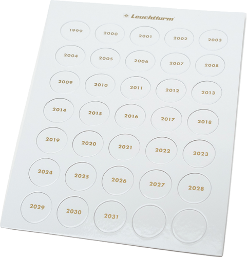 Жетоны для маркировки монет 1999-2031 (1)