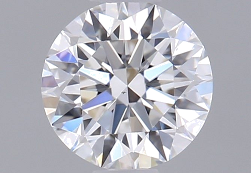 0.42 carat E-VS1 Excellent cut Natūralus Round Deimantas (1)