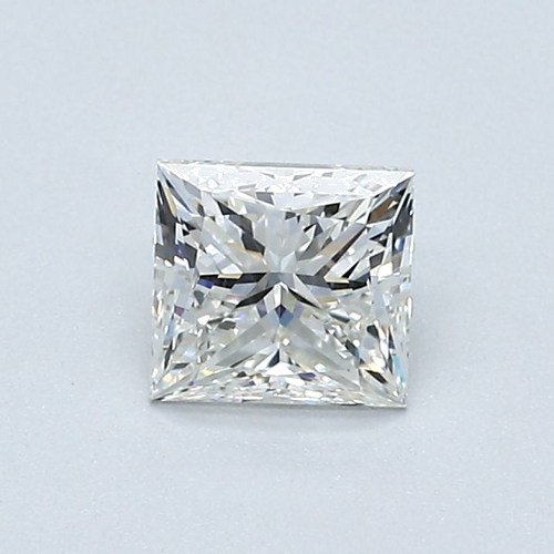 0.61 carat I-VVS1 Natūralus Princess Deimantas (1)