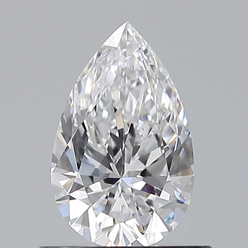 0.63 carat D-VS1 Natūralus Pear Deimantas (1)