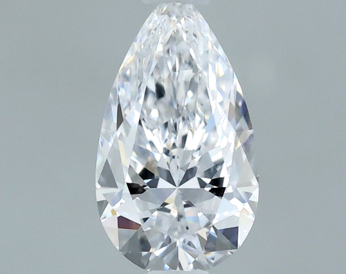 0.5 carat D-VVS1 Natūralus Pear Deimantas (1)