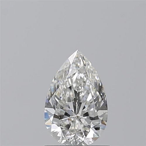 1.02 carat F-SI2 Natūralus Pear Deimantas (1)