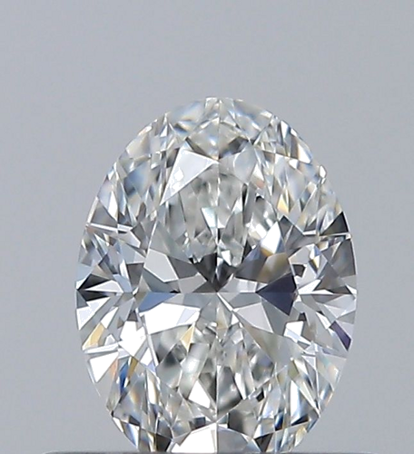 0.4 carat G-VVS1 Natūralus Oval Deimantas (1)