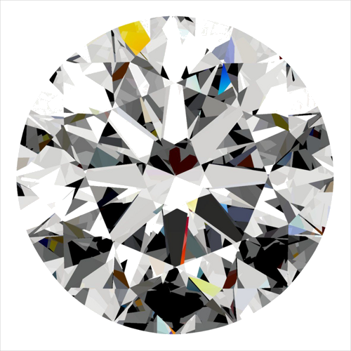 0.3 carat E-VS1 Excellent cut Natūralus Round Deimantas (1)