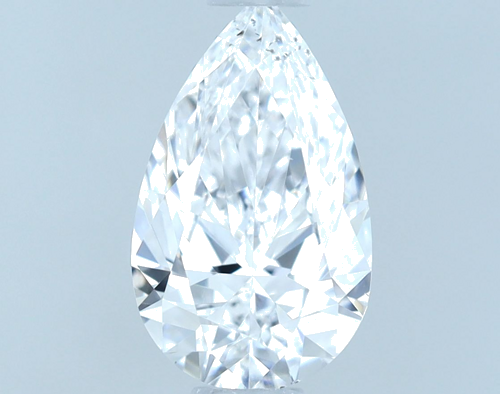 0.55 carat D-SI1 Natūralus Pear Deimantas (1)