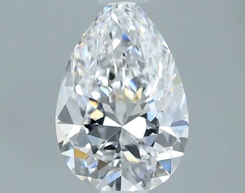 0.43 carat D-VVS1 Natūralus Pear Deimantas (1)