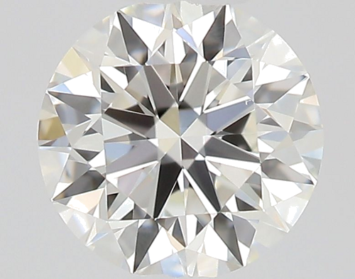 0.32 carat H-VVS2 Excellent cut Natūralus Round Deimantas (1)