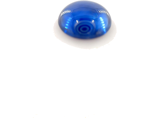 1.6 carat BLUE CABOCHON cut Round Safyras (1)
