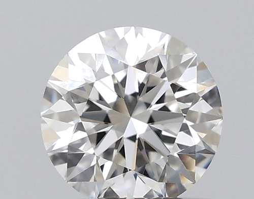 0.42 carat F-VVS1 Excellent cut Natūralus Round Deimantas (1)