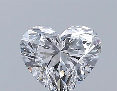 0.5 carat D-VS1 Natūralus Heart Deimantas (1)