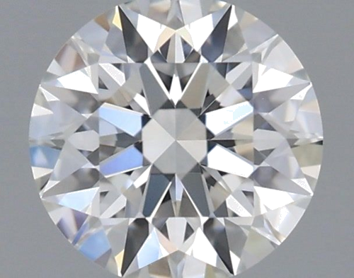 0.51 carat F-VVS1 Excellent cut Natūralus Round Deimantas (1)