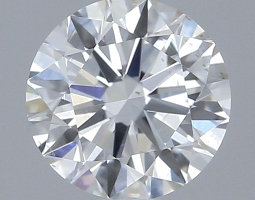 0.52 carat H-SI1 Excellent cut Natūralus Round Deimantas (1)
